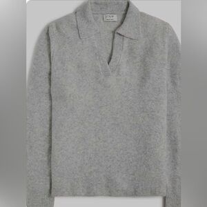 J Crew Extra Soft Collared Sweater